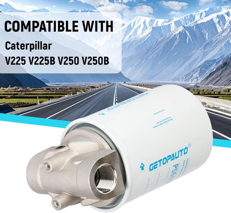 GETOPAUTO P561134 Head Assembly P551551 Hydraulic Filter Kit Compatible with AM106735 HH561134 CP-752-10 CP75210 - Image 5